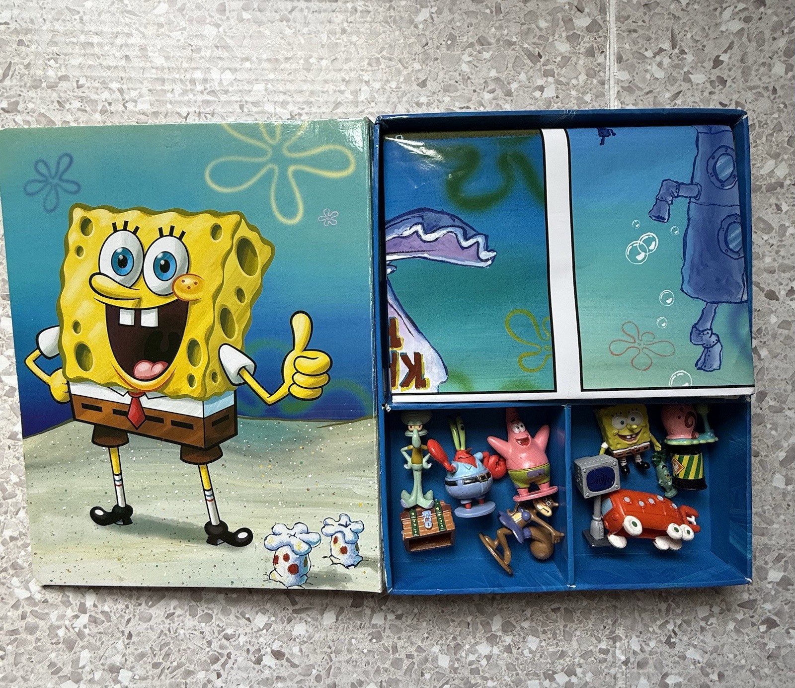 My Busy Books Nickelodeon Spongebob SquarePants w/Play mat AS SHOWN HTF