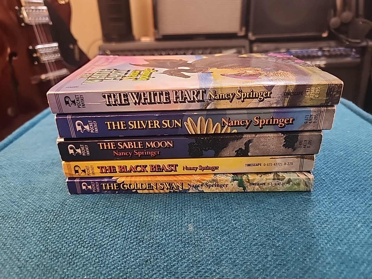 Book Of Isle Series By Nancy Springer 5 Vintage PBs Excellent Shape 1 Signed