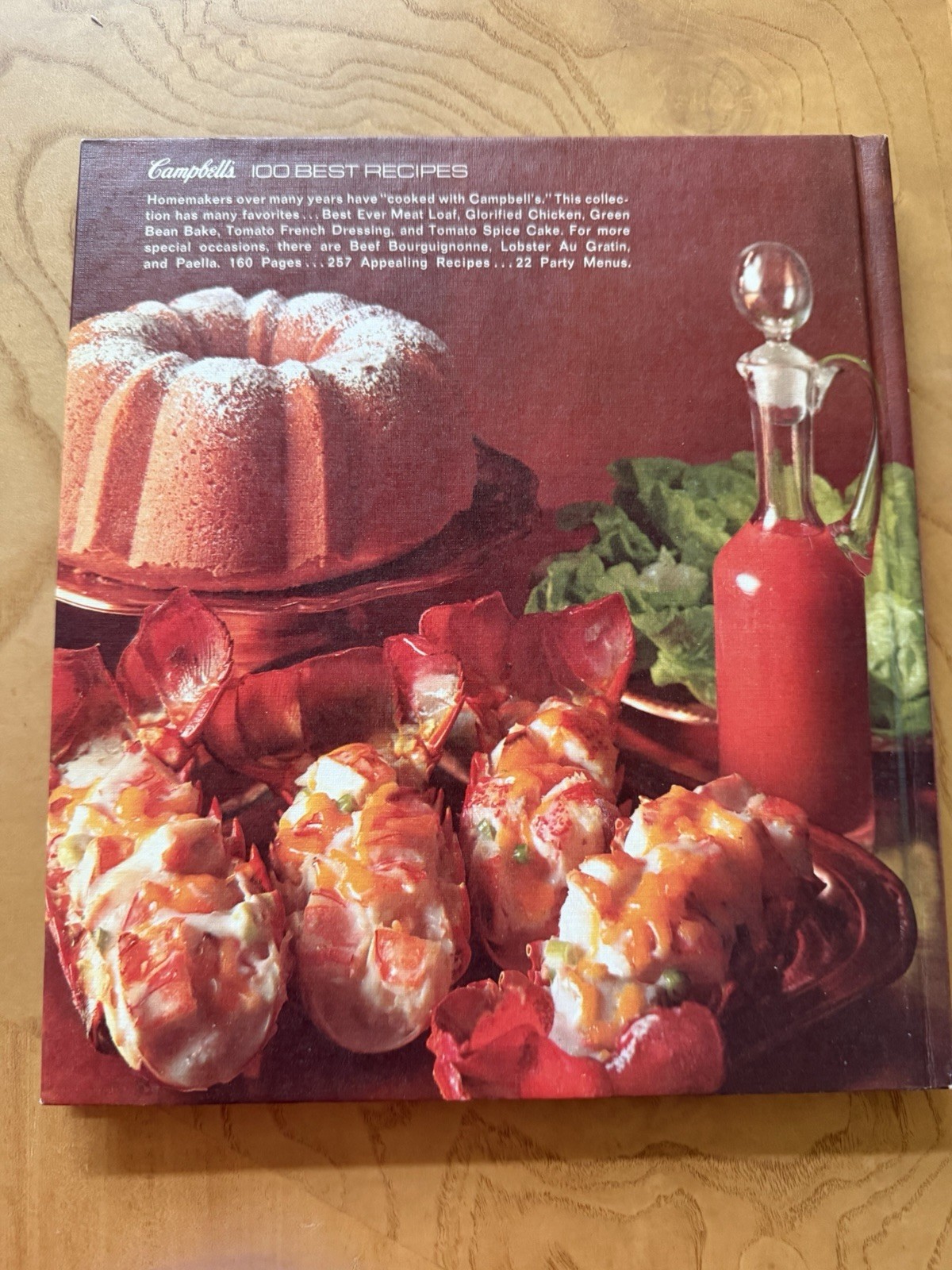 Vintage Campbell’s 100 Best Recipes Cookbook 1977 Hardcover Cook Book