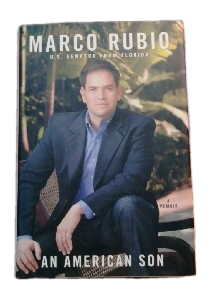 An American Son by Marco Rubio Hardcover Memoir Penguin 2012 1st Edition BJ