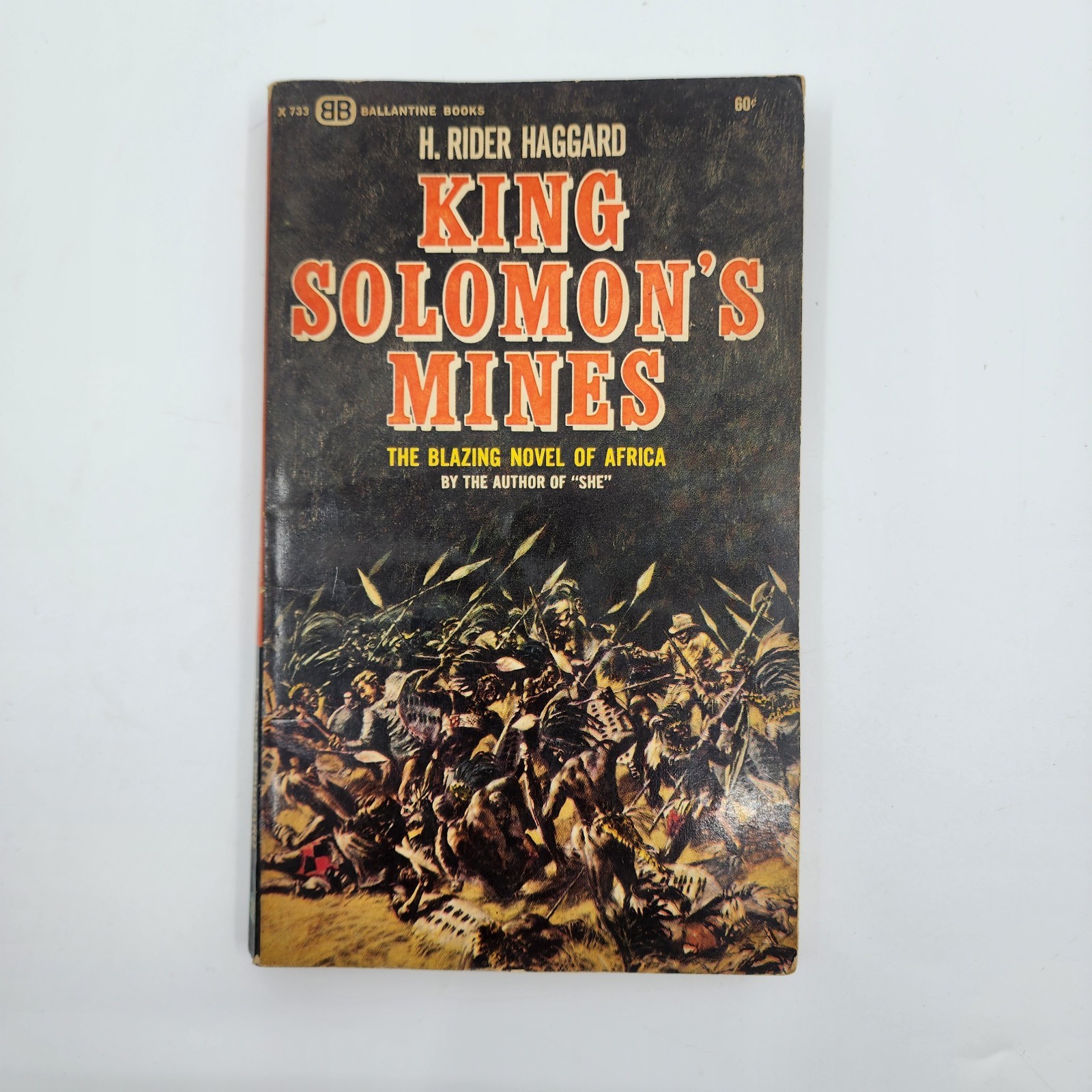 Vintage Adventure Fiction – King Solomon’s Mines by H. Rider Haggard (1960s PB)