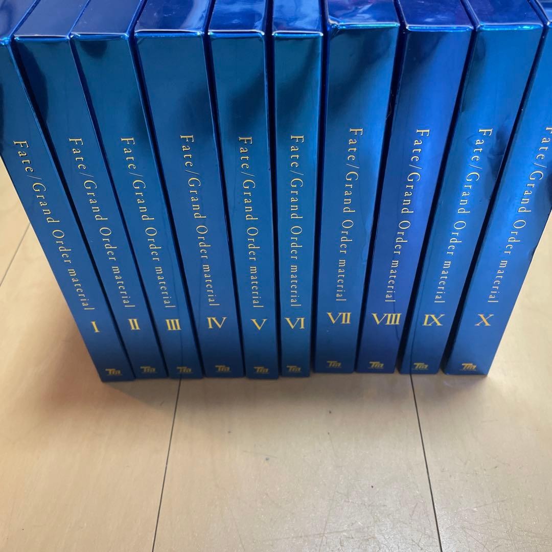 Fate Grand Order Material Volumes 1 to 10
