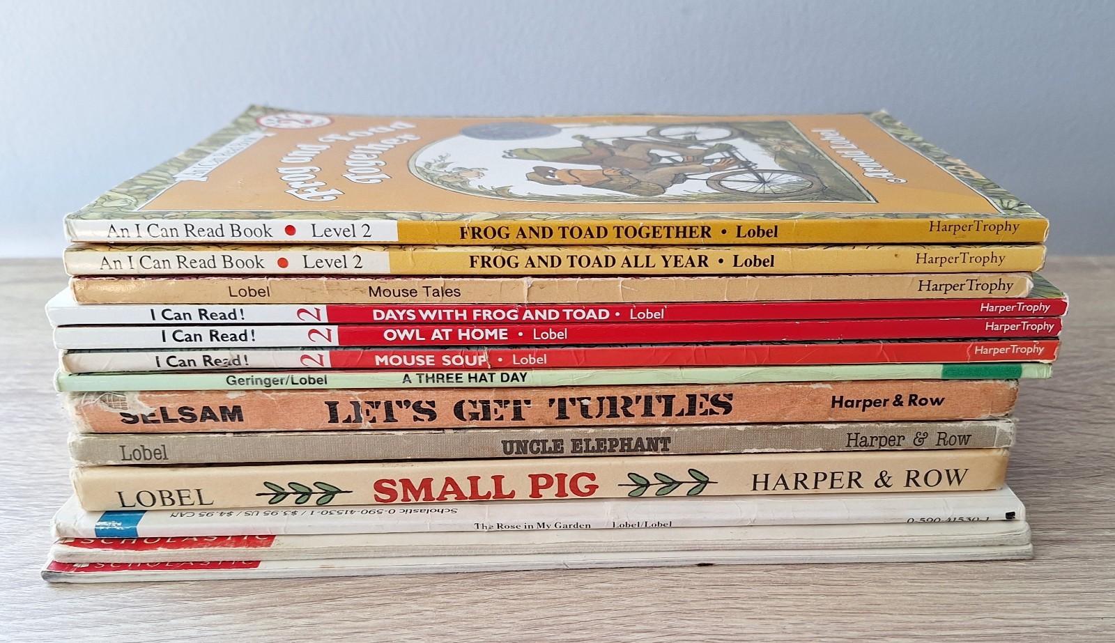 Arnold Lobel Book Lot of 13 Frog & Toad, Owl At Home, Mouse Tales, & Others GOOD