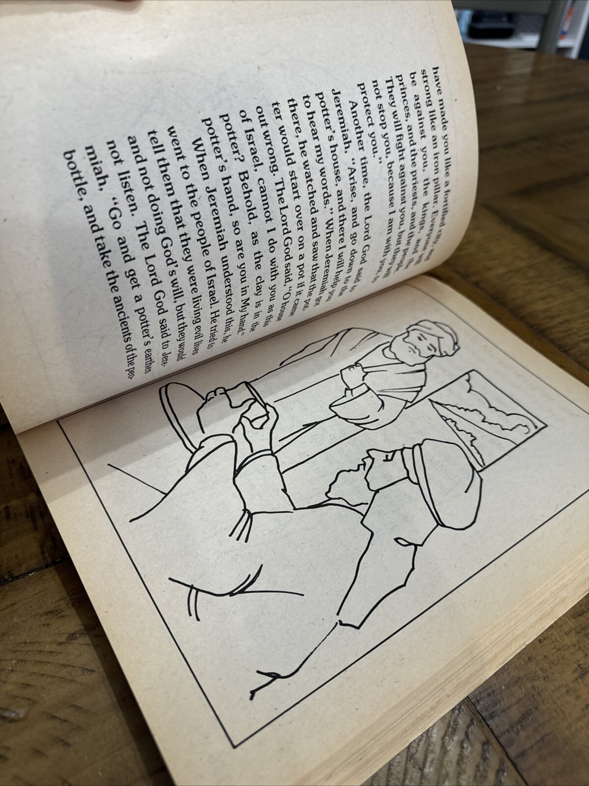 Old & New Testament Bible Stories Coloring Book 1981 Over 400 Pages