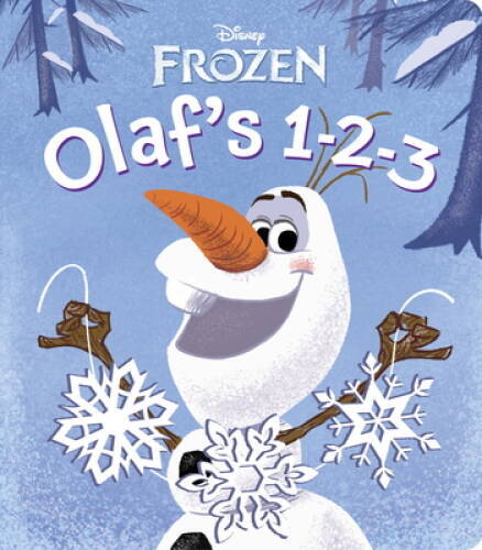 Olaf’s 1-2-3 (Disney Frozen) (Glitter Board Book) – Board book – GOOD