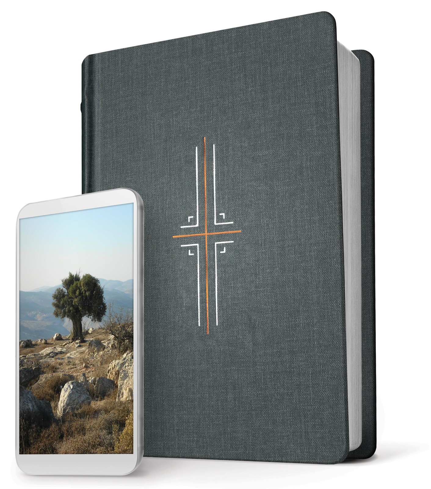 Tyndale NLT Filament Bible (Hardcover Cloth, Gray): Premium Bible with Acces…