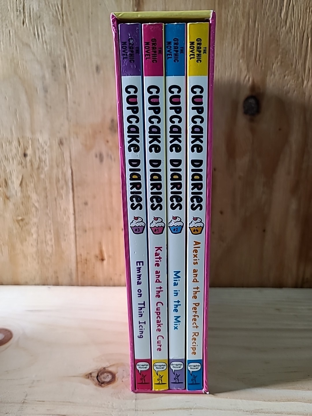 Cupcake Diaries Graphic Novel Box Set 4 Books Coco Simon Kids Series Paperback L