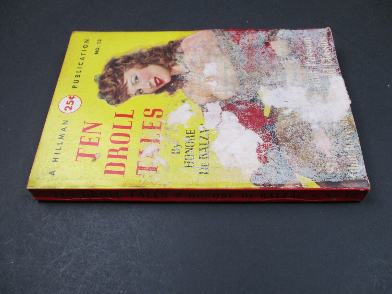 TEN DROLL TALES by Honore de Balzac, Hillman Book #12, 1949, Vintage Paperback!