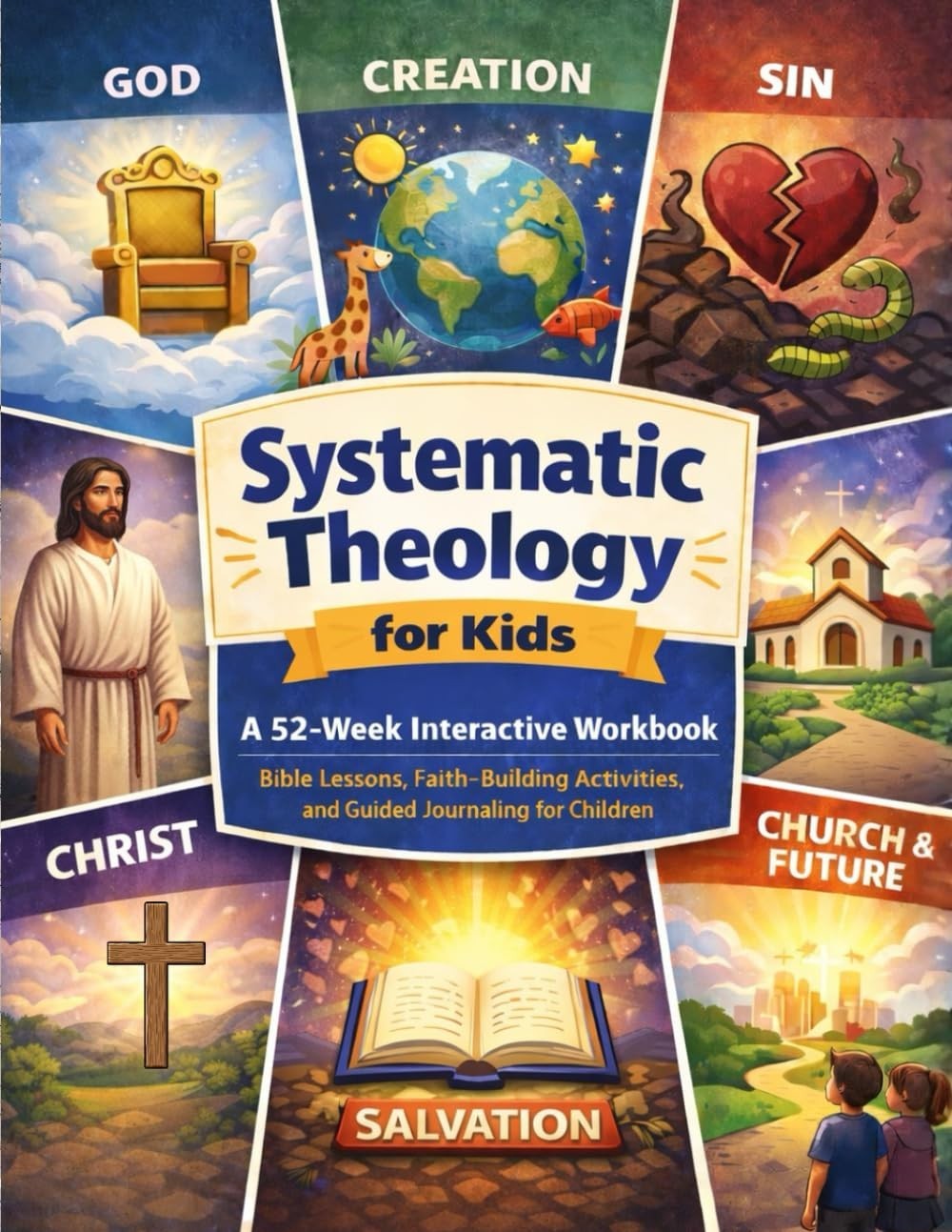 Systematic Theology for Kids 52-Week interactive Workbook Bible Lessons