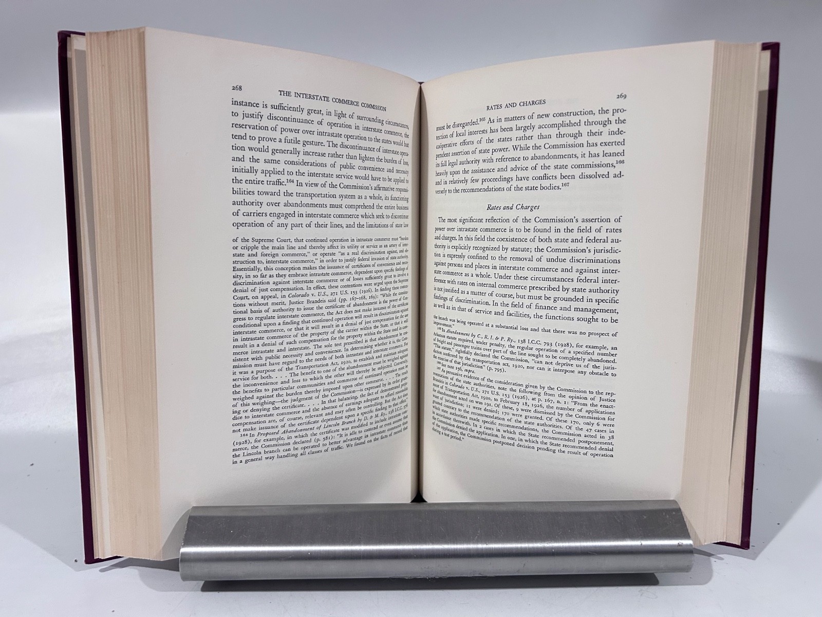Sharfman: Interstate Commerce Commission, Commonwealth Fund 1931, 5 Vols.