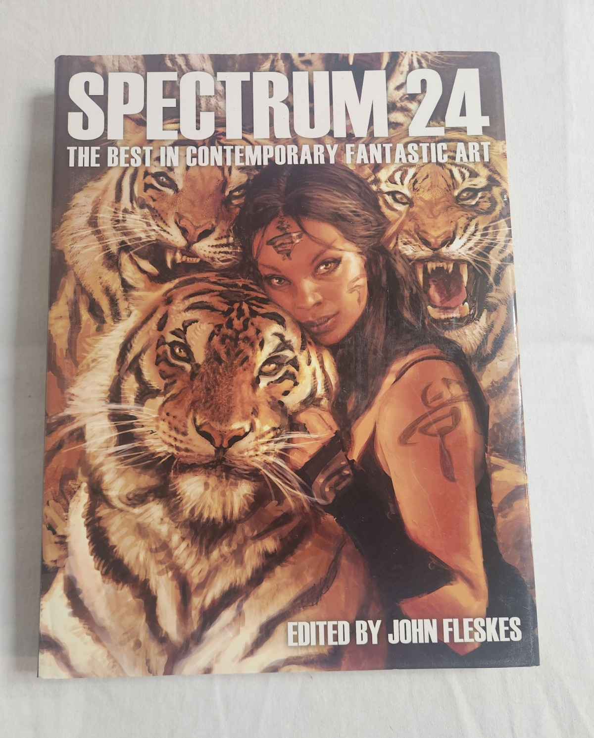 Spectrum 21-25 Art Book Lot HC Fantasy Sci-Fi Illustration John Fleskes