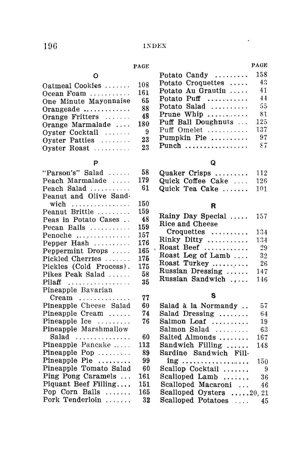 1924 Sigma Kappa Vintage Cookbook (Iota Chapter) 198 Pages