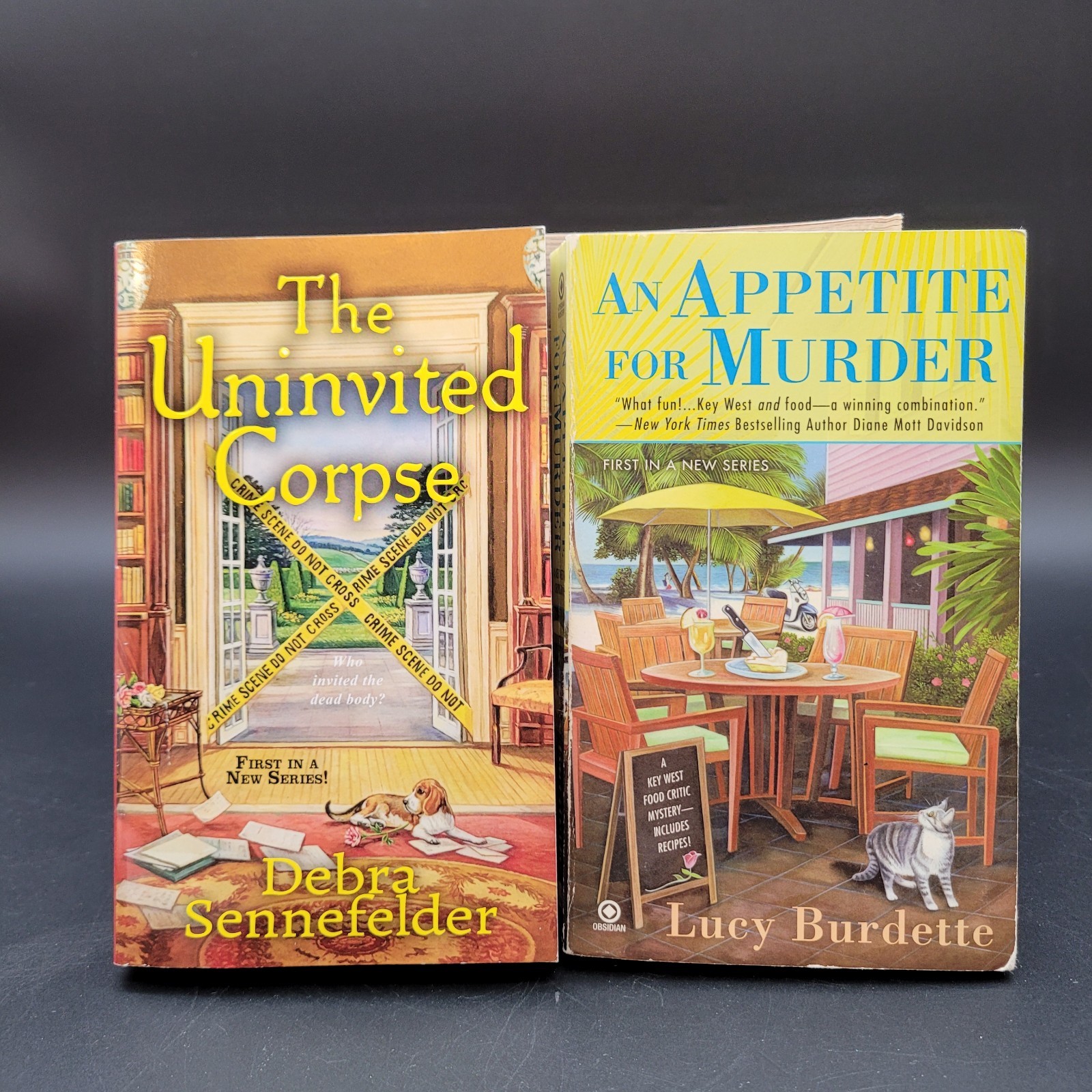 Lof of 9 Cozy Murder Mystery Books Food & Wine Related (Gr#4) Multiple Titles