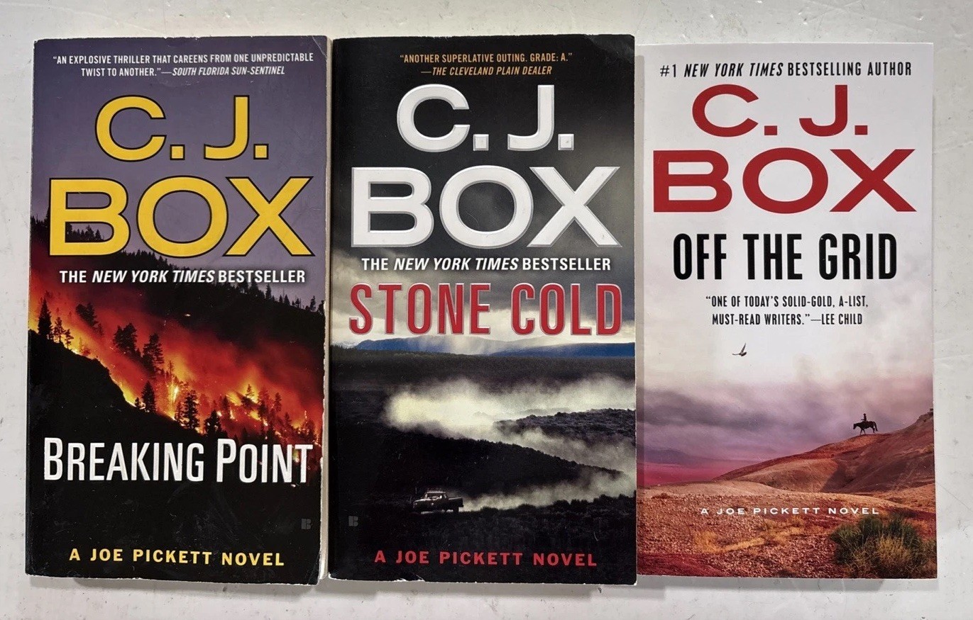 25 Book Lot Complete JOE PICKETT “Game Warden” Series Books 1-25 CJ BOX PB Set