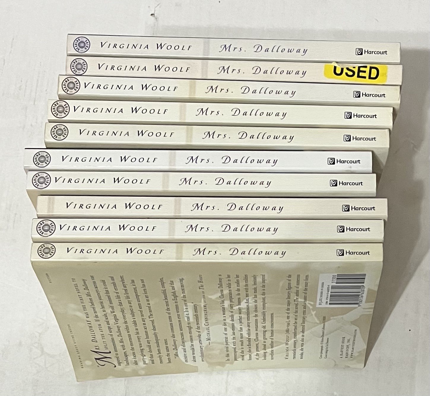 Mrs. Dalloway by Virginia Woolf 10 Paperback Book Classroom Guided Reading set