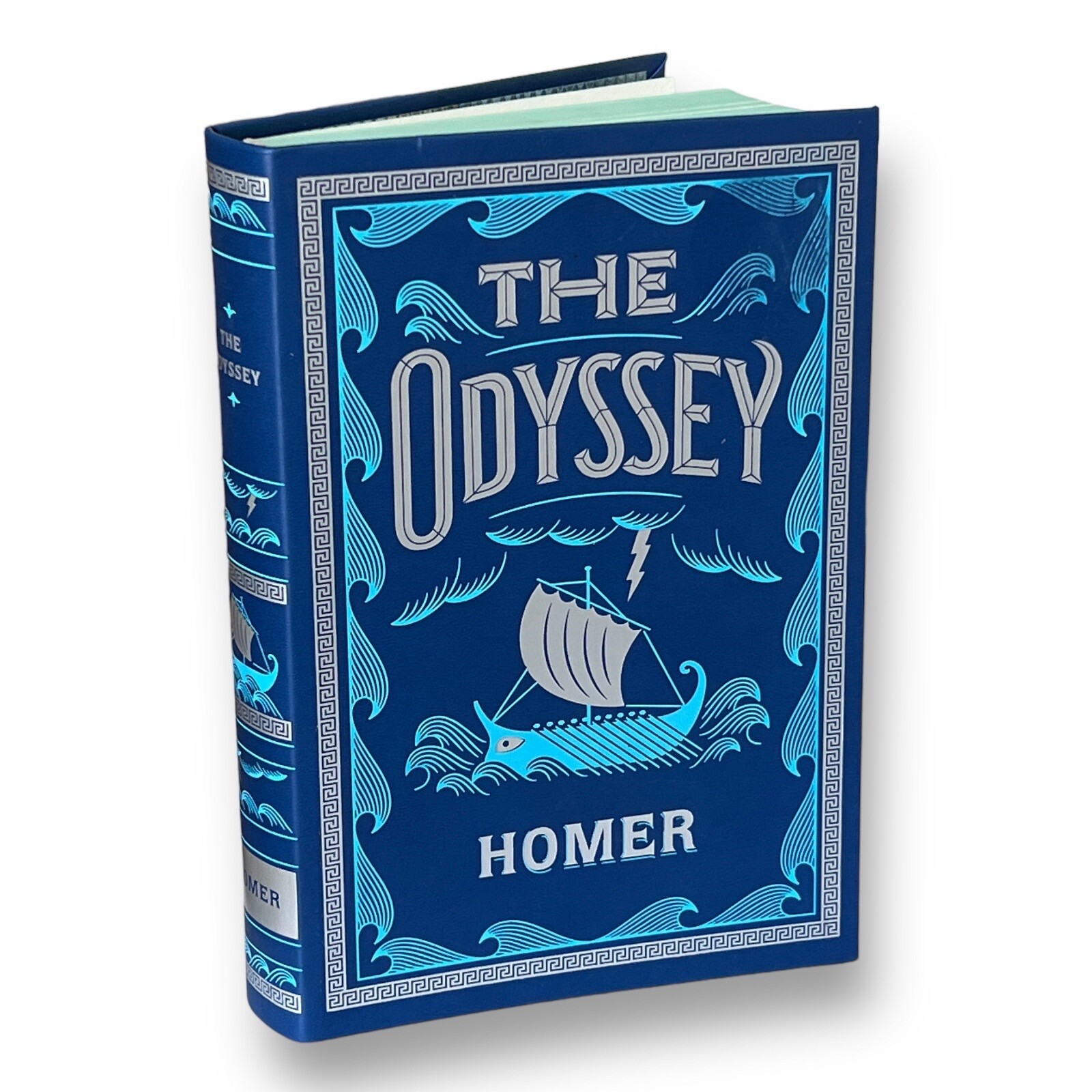 THE ODYSSEY by Homer Soft Faux Leather Bound Brand Gift Collectible Deluxe Book