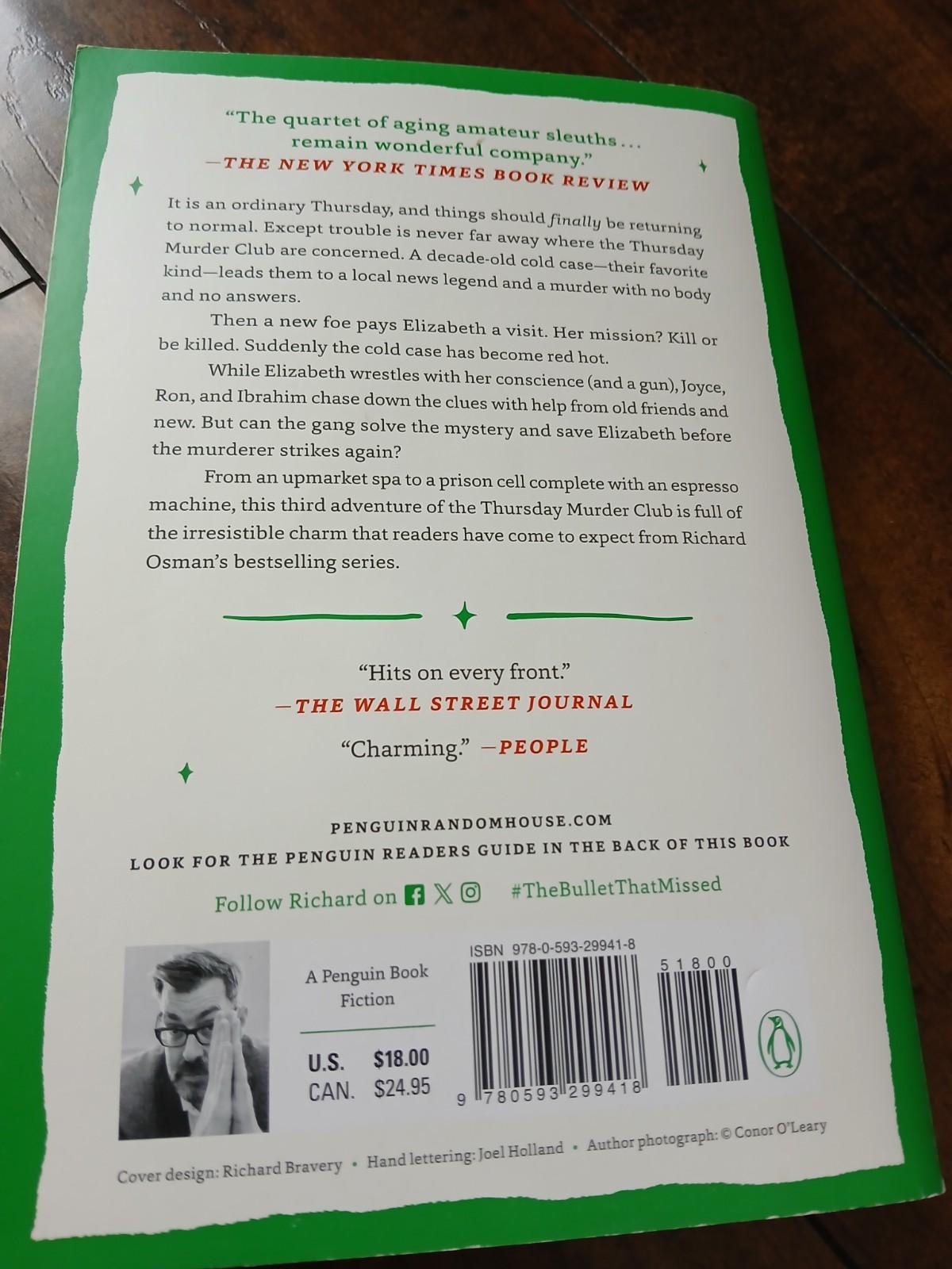 Richard Osman The Bullet That Missed Thursday Murder Club Mystery PB 2023