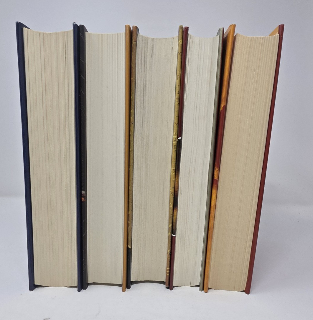 Robert Langdon Series Dan Brown Lot of 5 Hardcover Books Complete Set