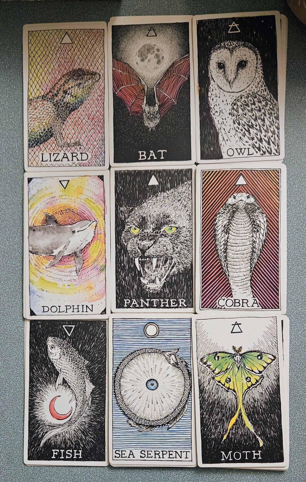 The Wild Unknown Animal Spirit Deck and Guidebook by Kim Krans