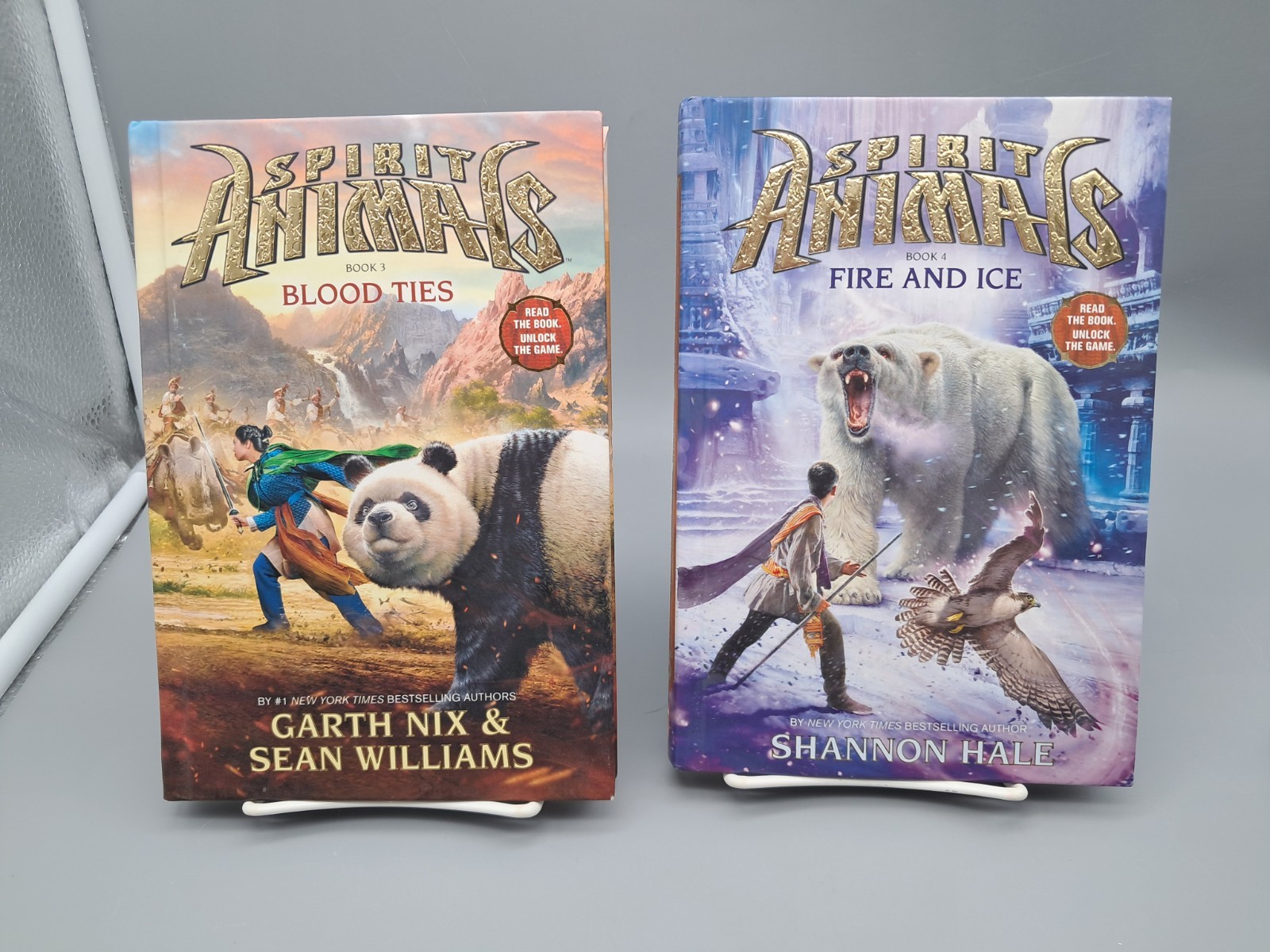 Lot of 8 Hardcover SPIRIT ANIMALS BOOKS Scholastic Series #1-7 in order plus