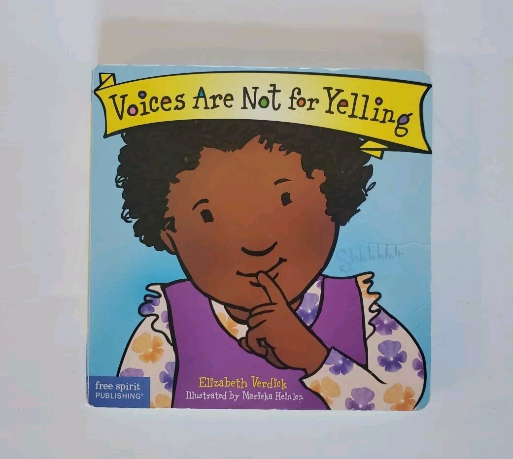 Best Behavior Series 4 Book Lot Diapers Noses Voices/Yelling Teeth/Biting