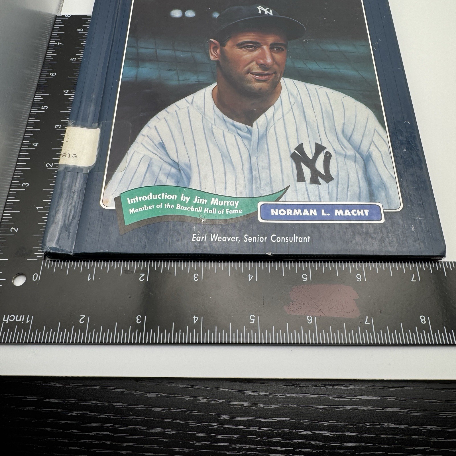 Lou Gehrig + New York Yankees Book MLB Baseball History ~ 2 Library Copy Books
