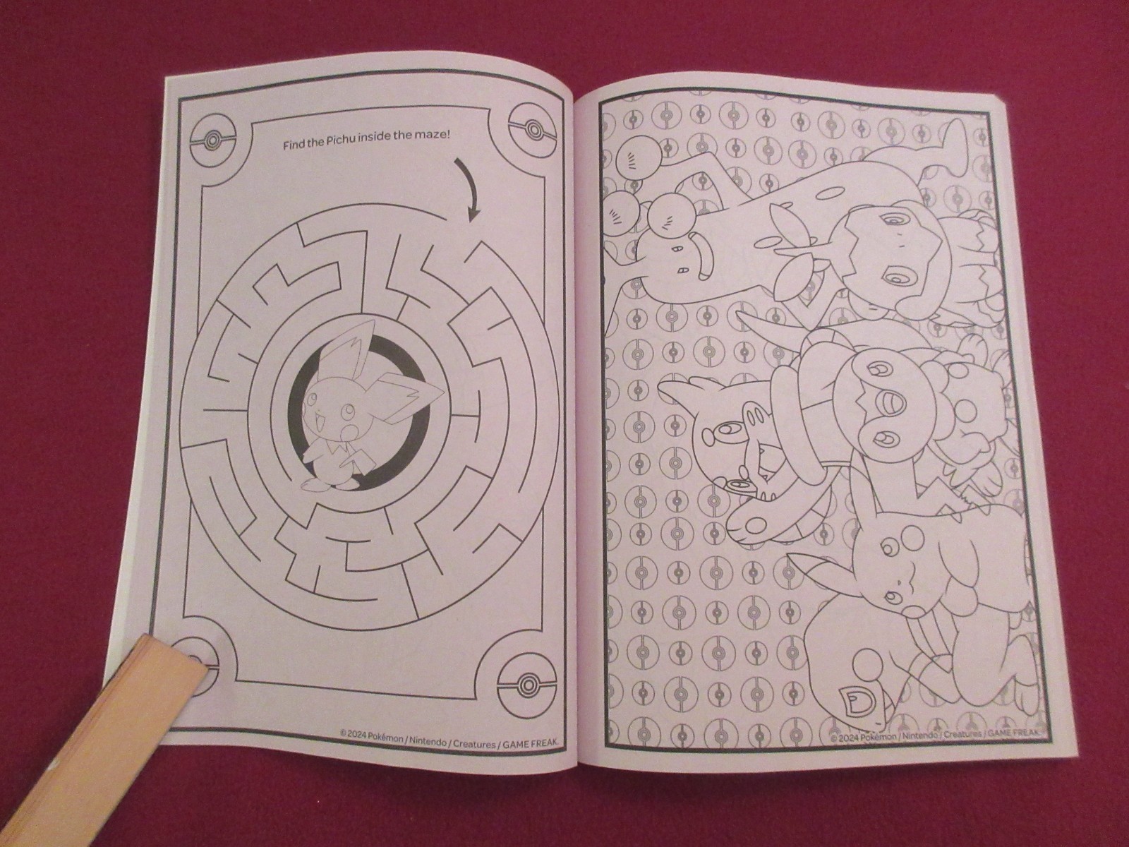 2024 Marvel ” POKEMON ” CRAYOLA Jumbo Coloring & Activity Book 96 PAGES