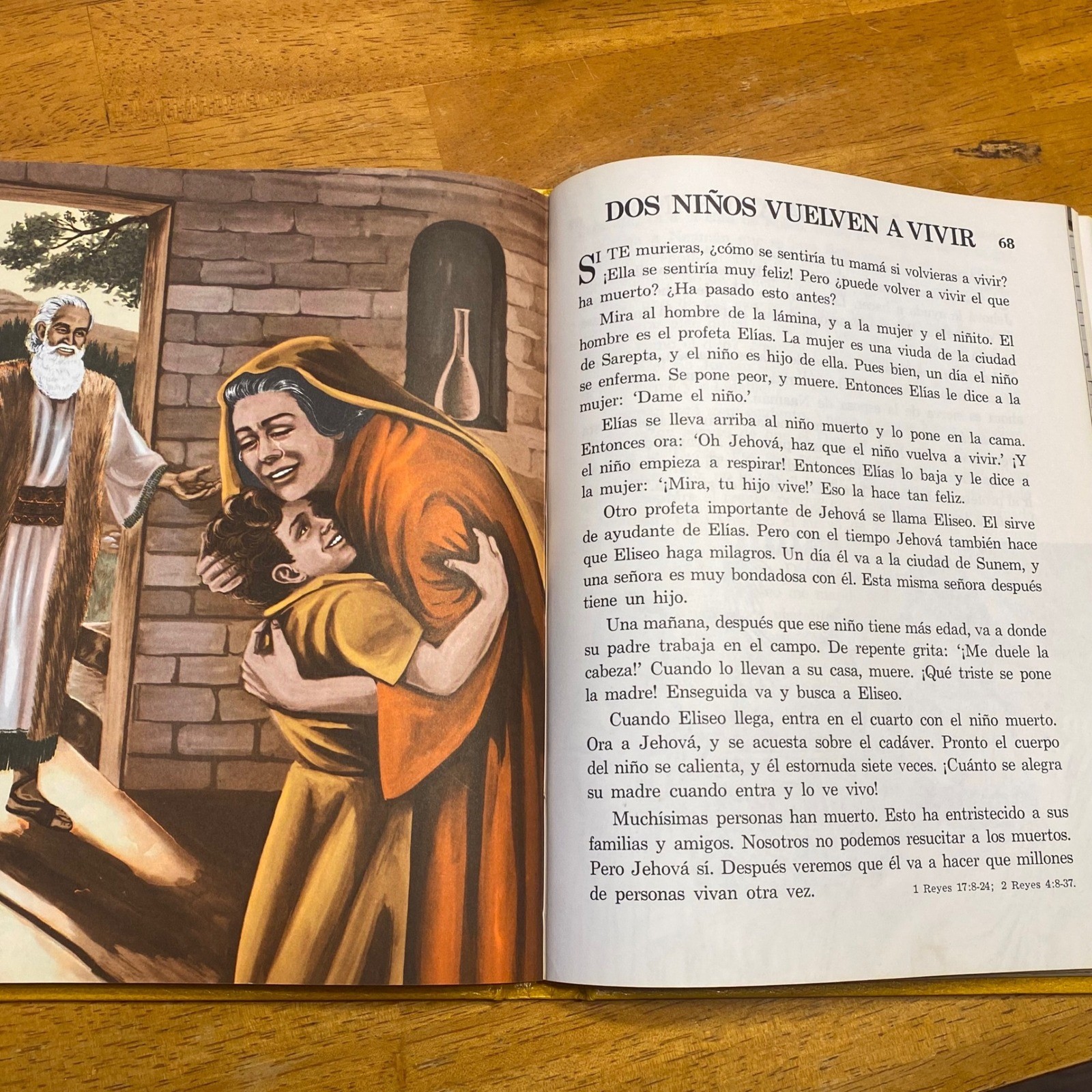 Mi Libra De Historias Biblical Bible Stories Book Children Spanish Vintage 1978