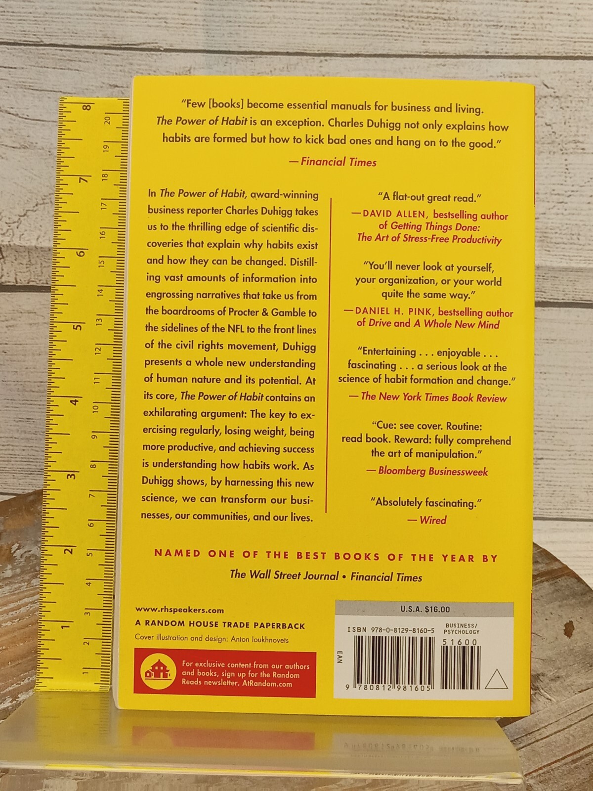 Power of Habit Why We Do What We Do in Life & Business by Charles Duhigg PB Book
