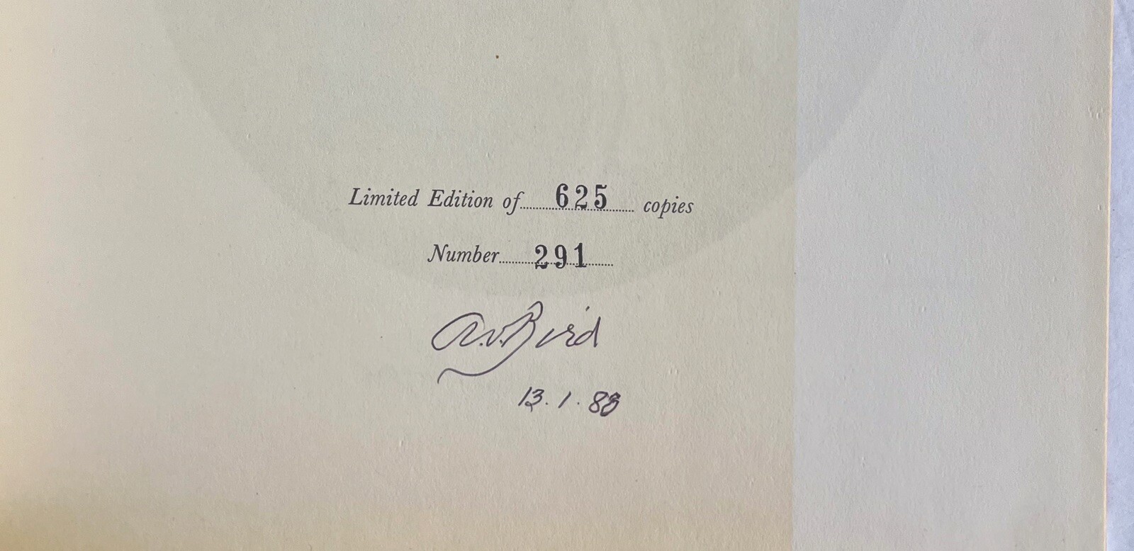 Arabella Roupell Pioneer Artist Of Cape Flowers Allan Bird 1st EDT 291/625 Sigd.