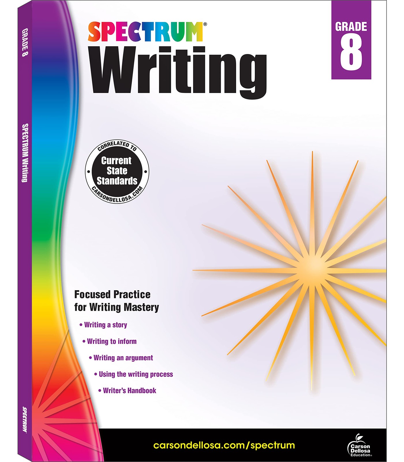 Spectrum | Writing Workbook | 8th Grade, 144pgs