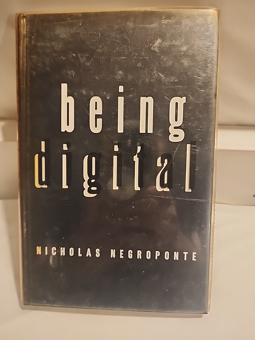Being Digital – Hardcover By Negroponte, Nicholas – VERY GOOD