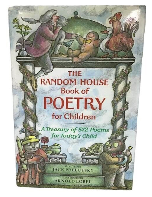 Random House Book Poetry Children 572 Poems Jack Prelutsky Arnold Lobel HBDJ