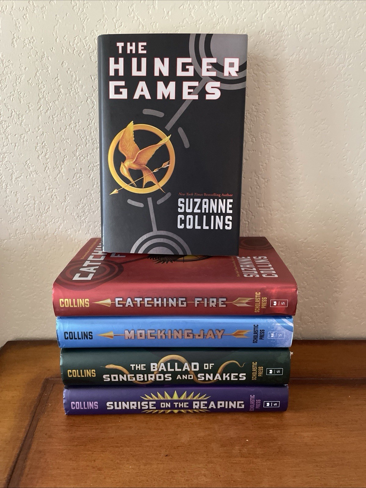 Complete Series Hunger Games by Suzanne Collins Books 1-5 HC/DJ 1st Edition Set
