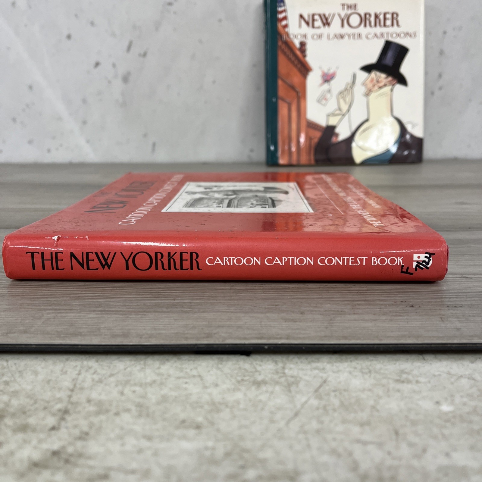 Lot Of 2 The New Yorker,Books Of Lawyer Cartoons,caption Contest Book. C3