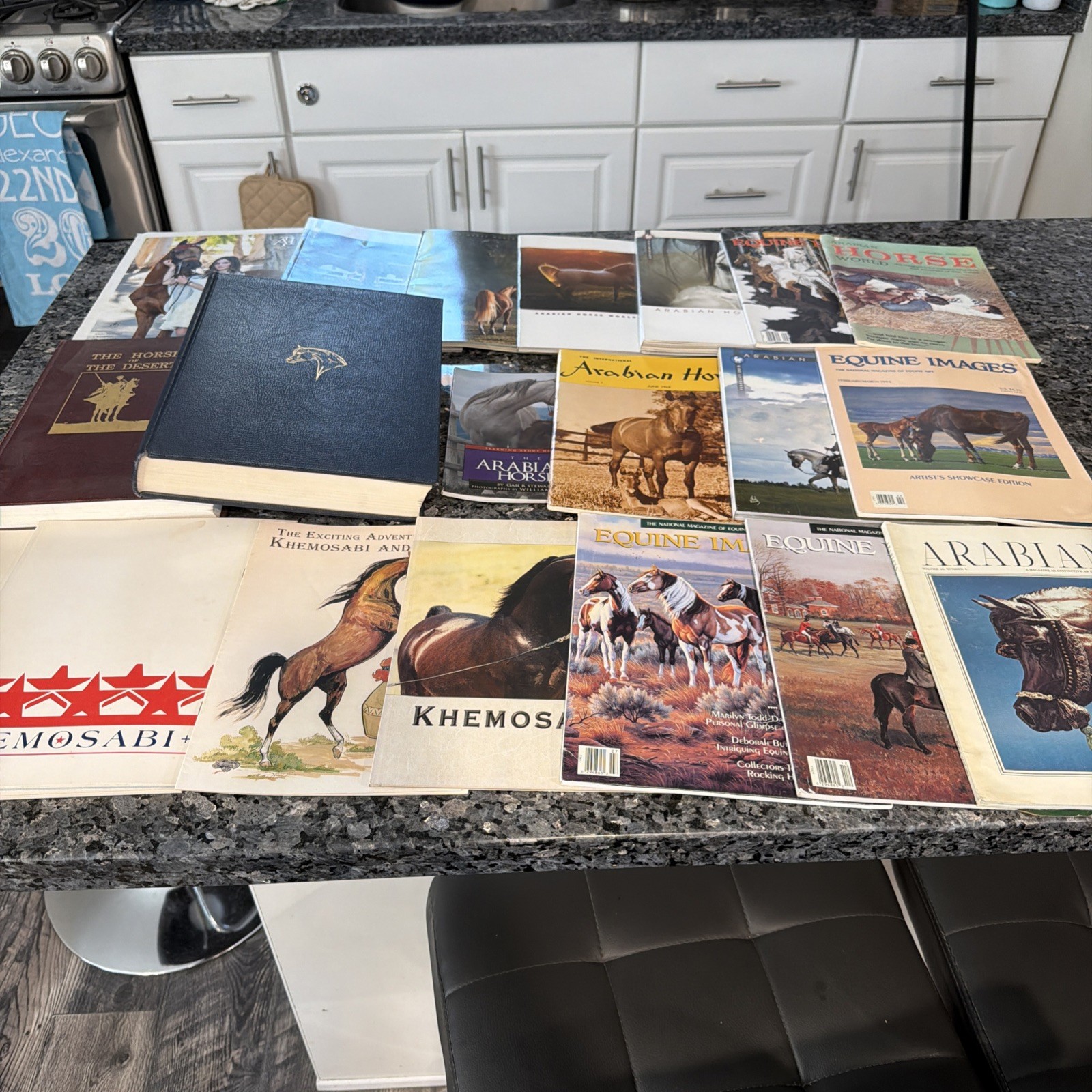 Lot Of Horse Books, Magazines Arabian Horses