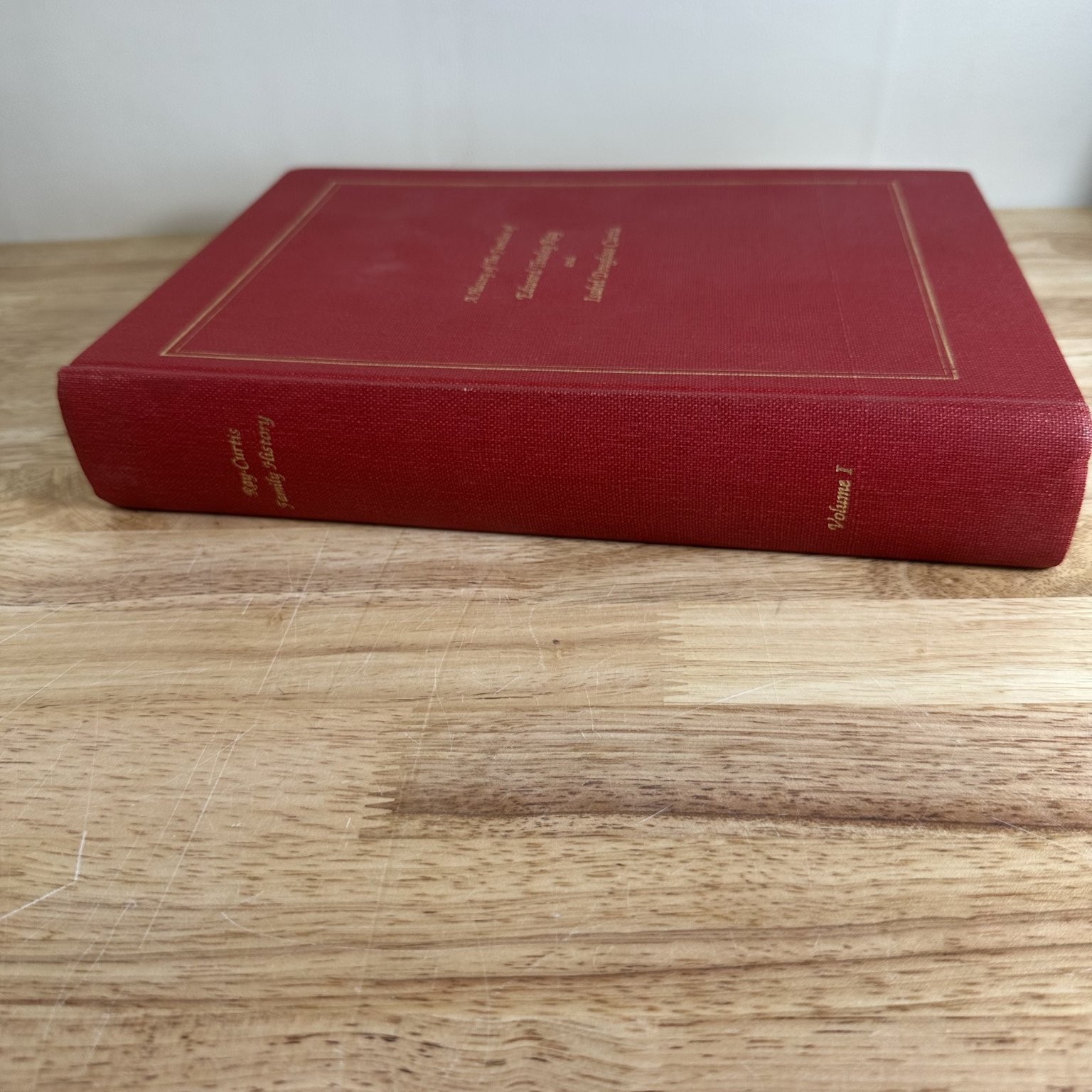 Ray-Curtis Family History Vol 1 Peter Ray 1991 Genealogy Privately Printed