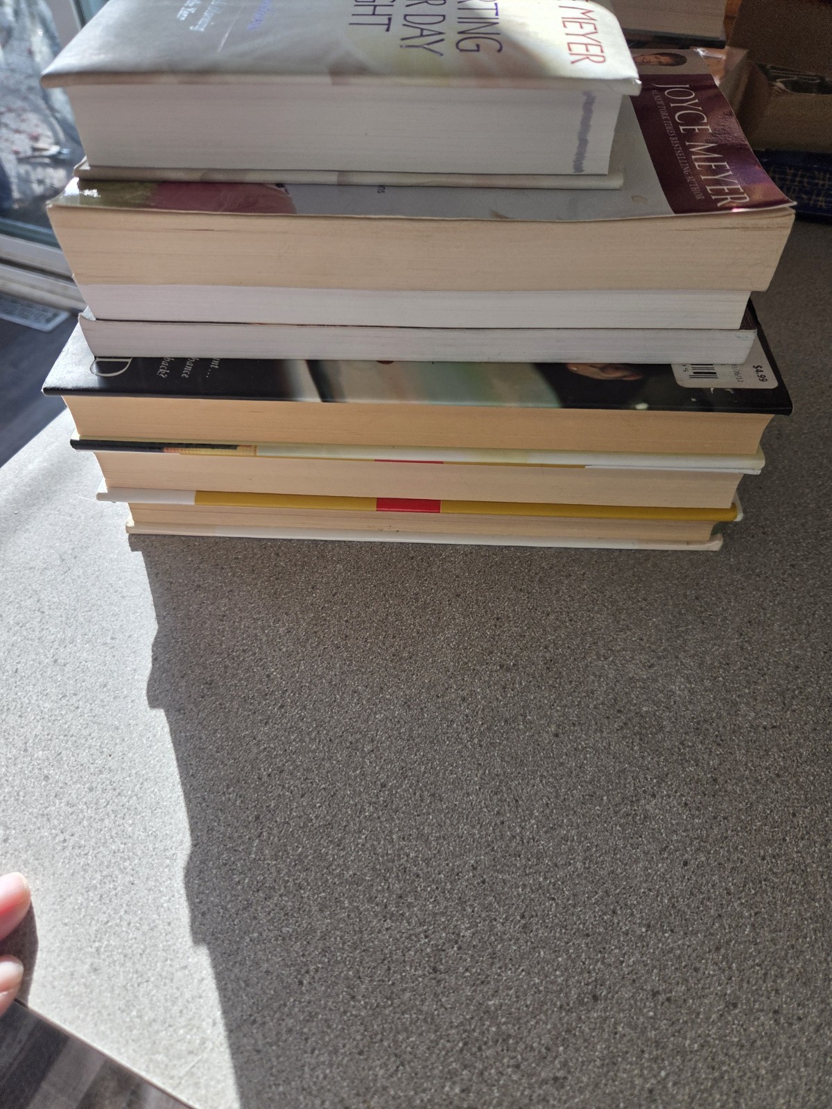 Joyce Meyer Lot Of 8. Christian Inspirational Books. Hardcover & Paperback