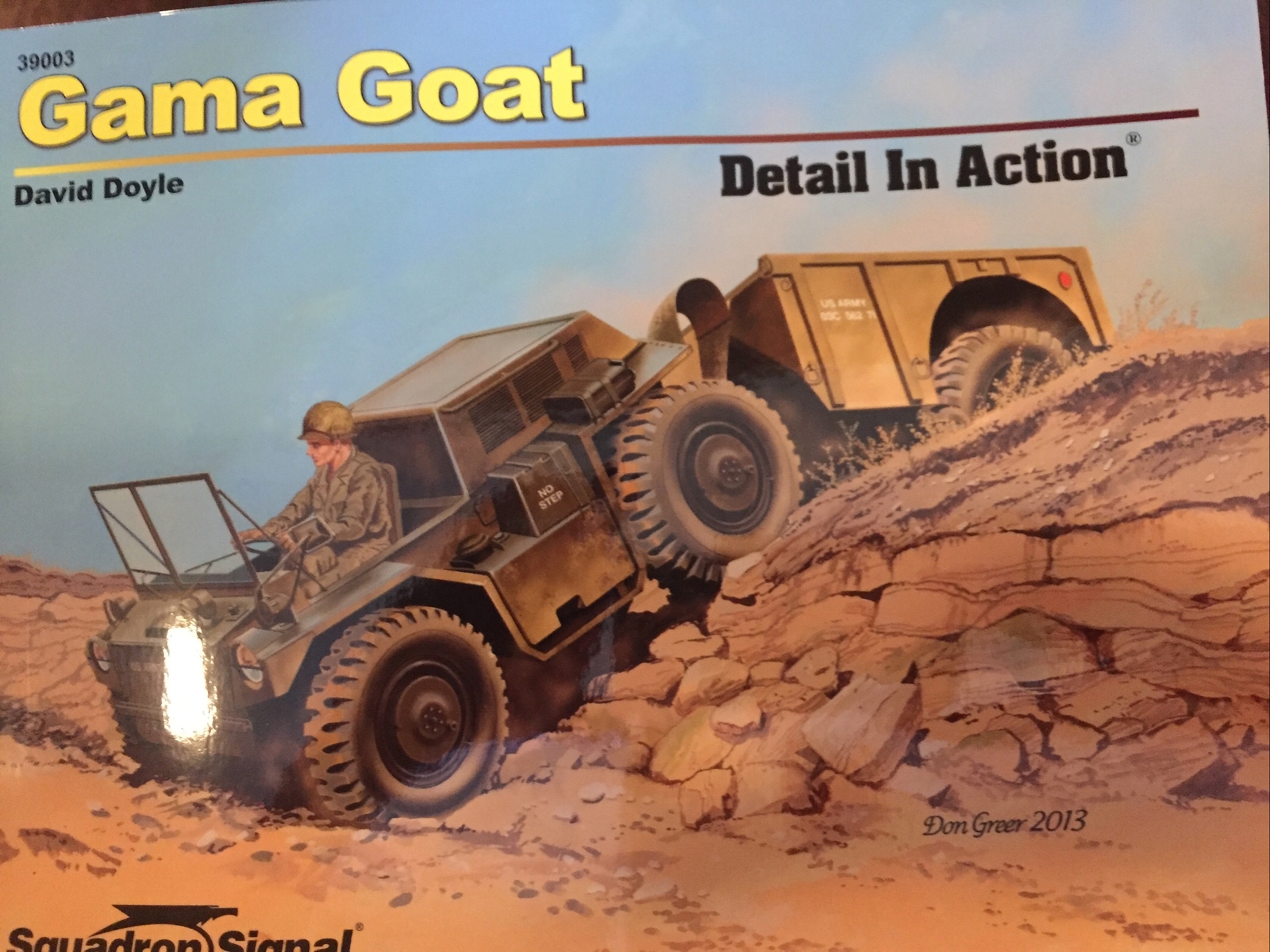 Gama Goat Detail Detail In Action by David Doyle Squadron Signal 39003