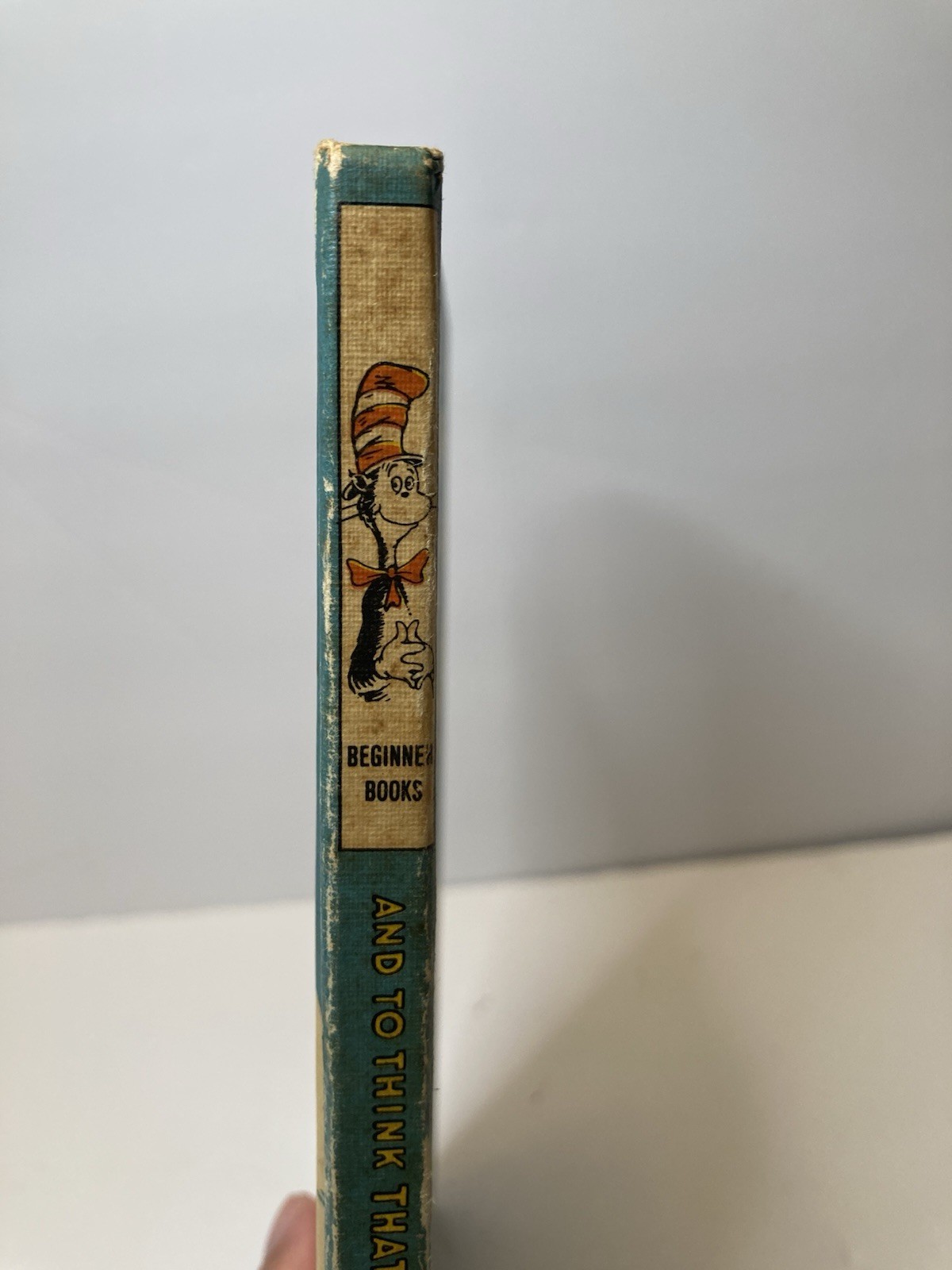 Dr. Seuss And To Think That I Saw It On Mulberry Street Book Club Edition
