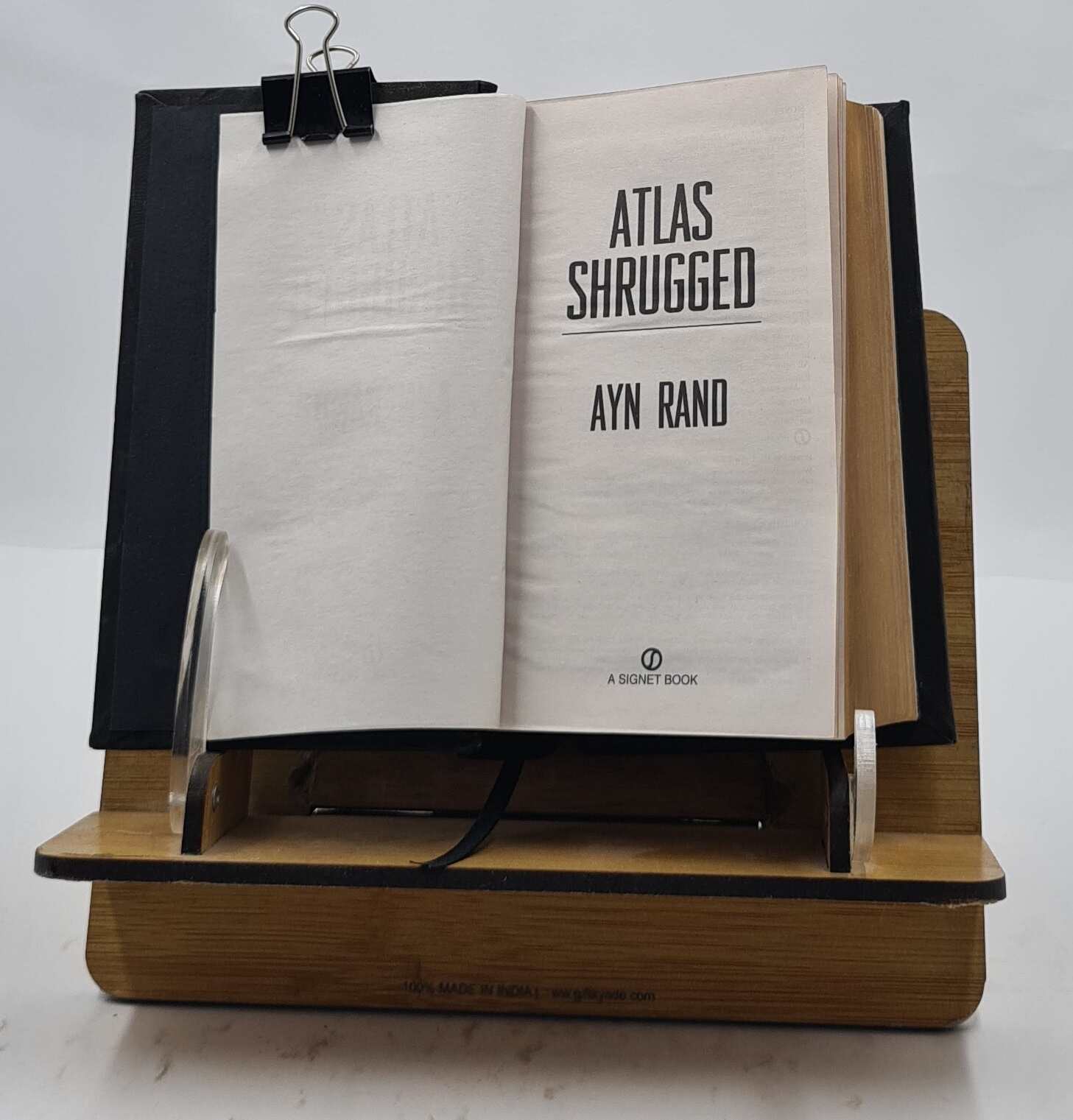 Atlas Shrugged By Rand, Ayn [Premium Leather Bound]