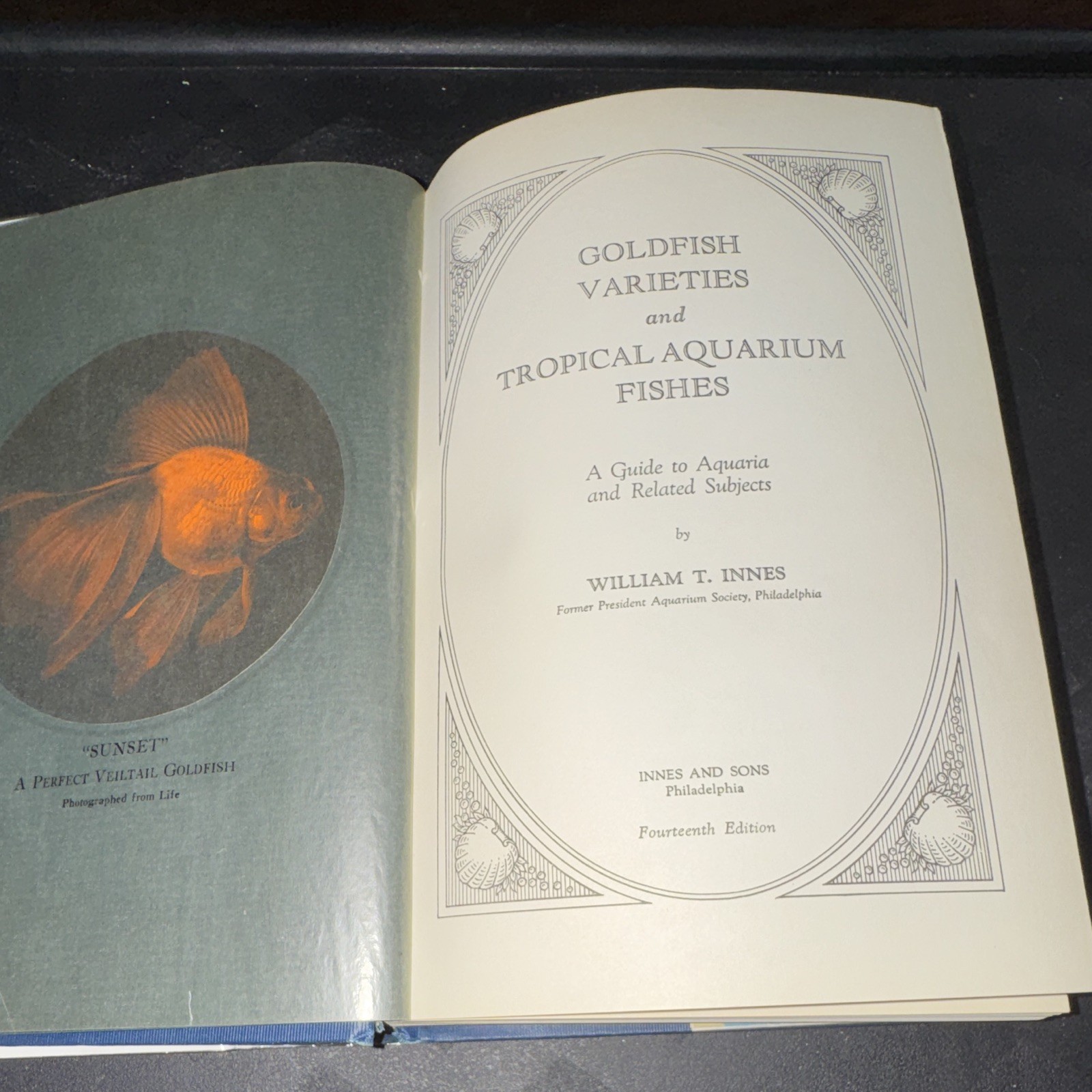 William T. Innes – Goldfish Varieties & Tropical Aquarium Fishes – 1931