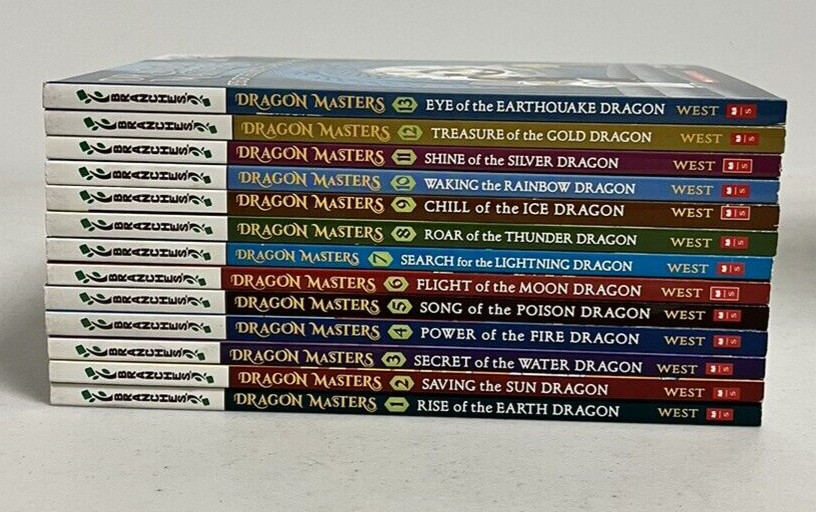Dragon Masters Books #1-13 paperback set Brand New! No Box