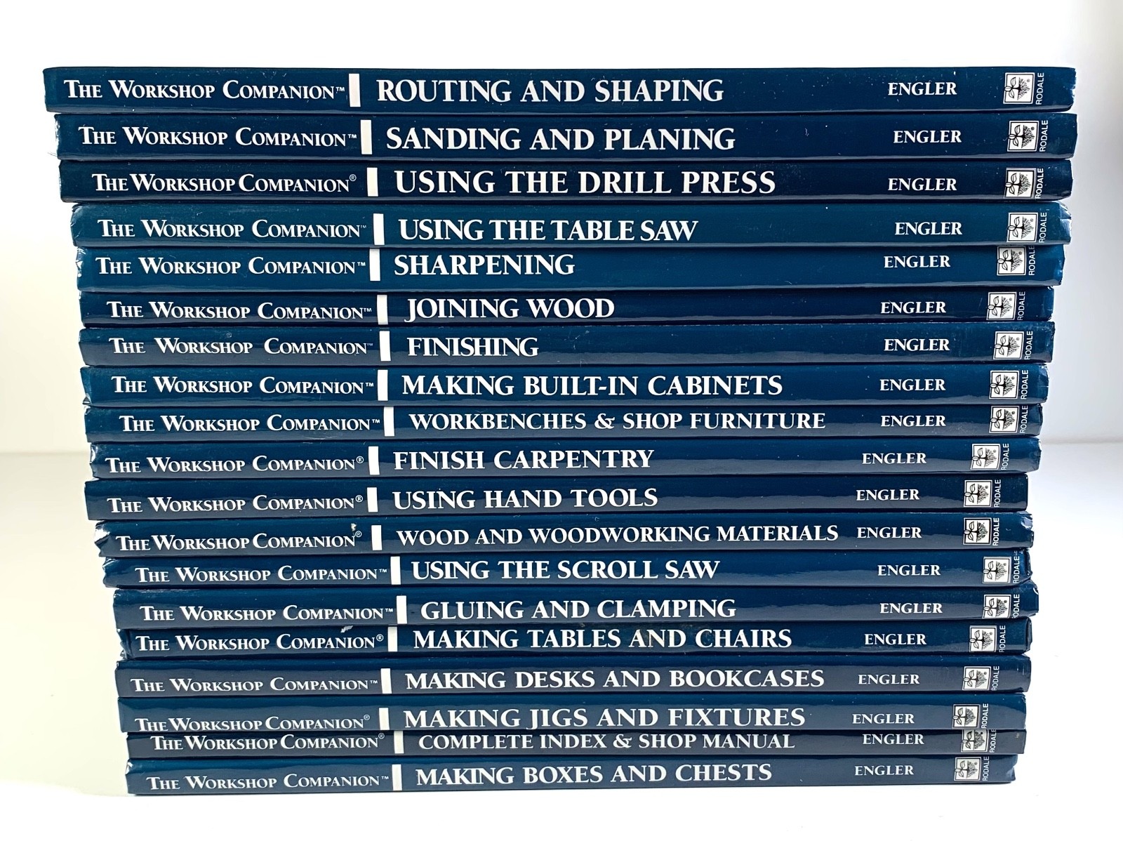 Lot of 19 The Workshop Companion Techniques for Better Woodworking Books Engler