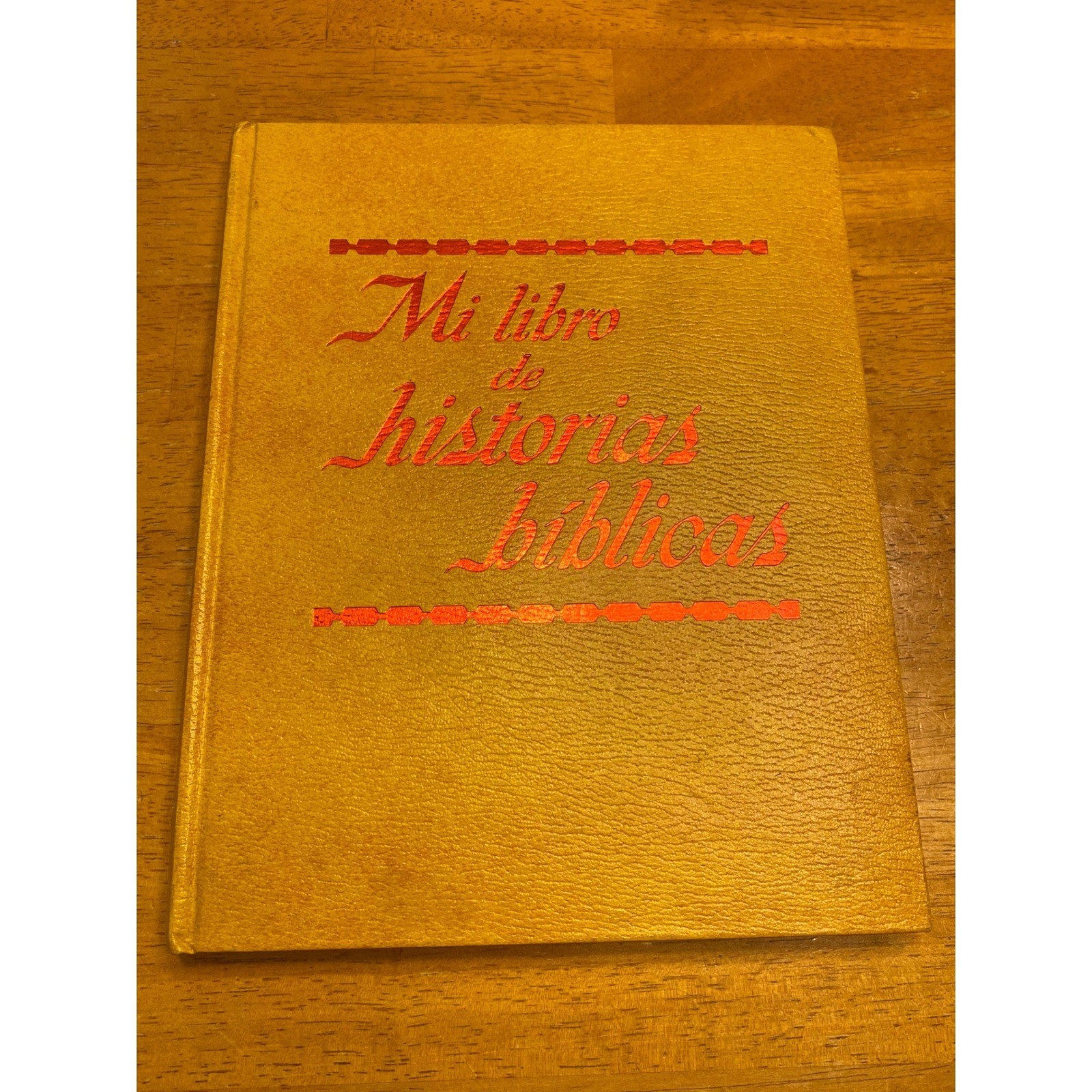 Mi Libra De Historias Biblical Bible Stories Book Children Spanish Vintage 1978