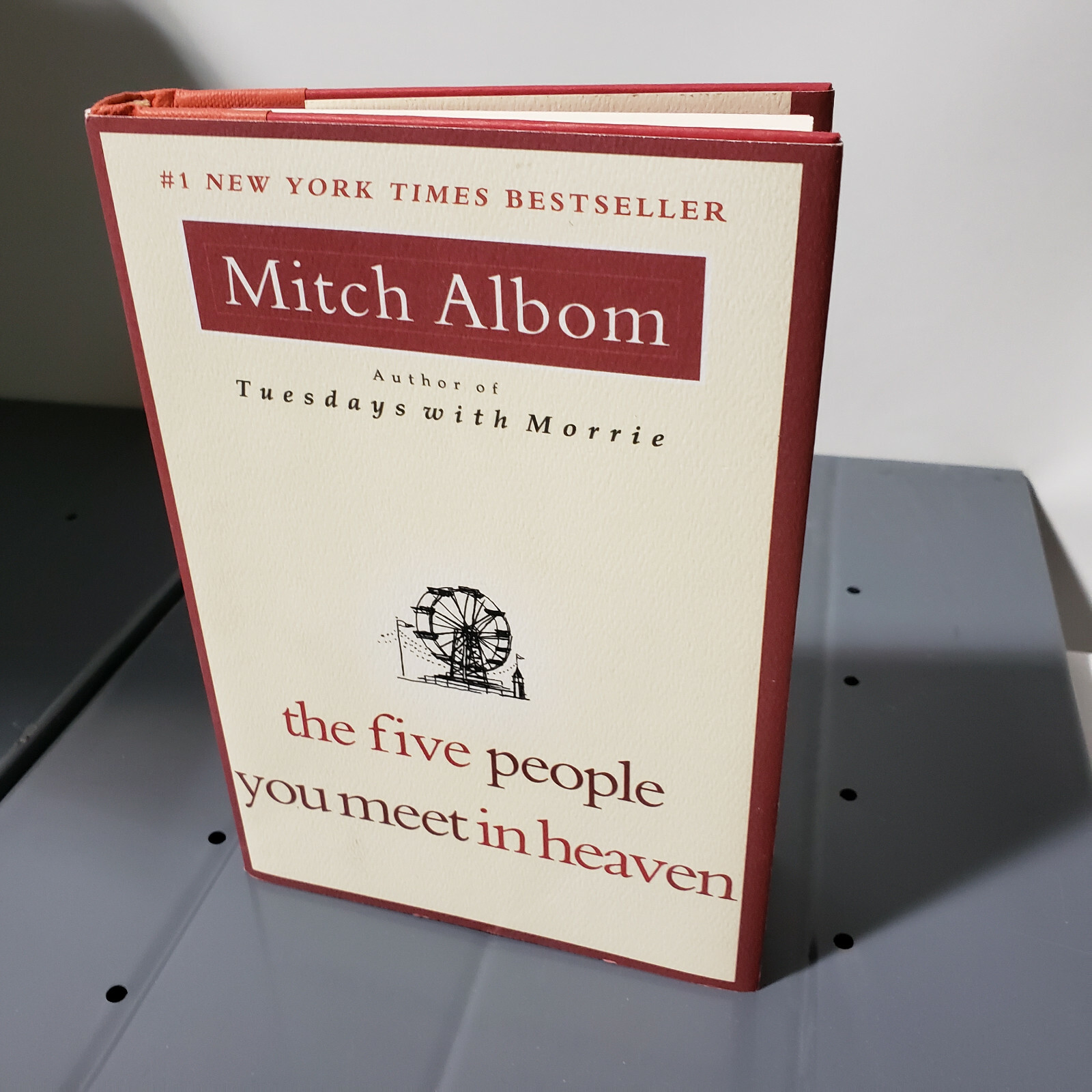 The 5 Five People You Meet in Heaven by Mitch Albom Hardcover book FREE SHIPPING