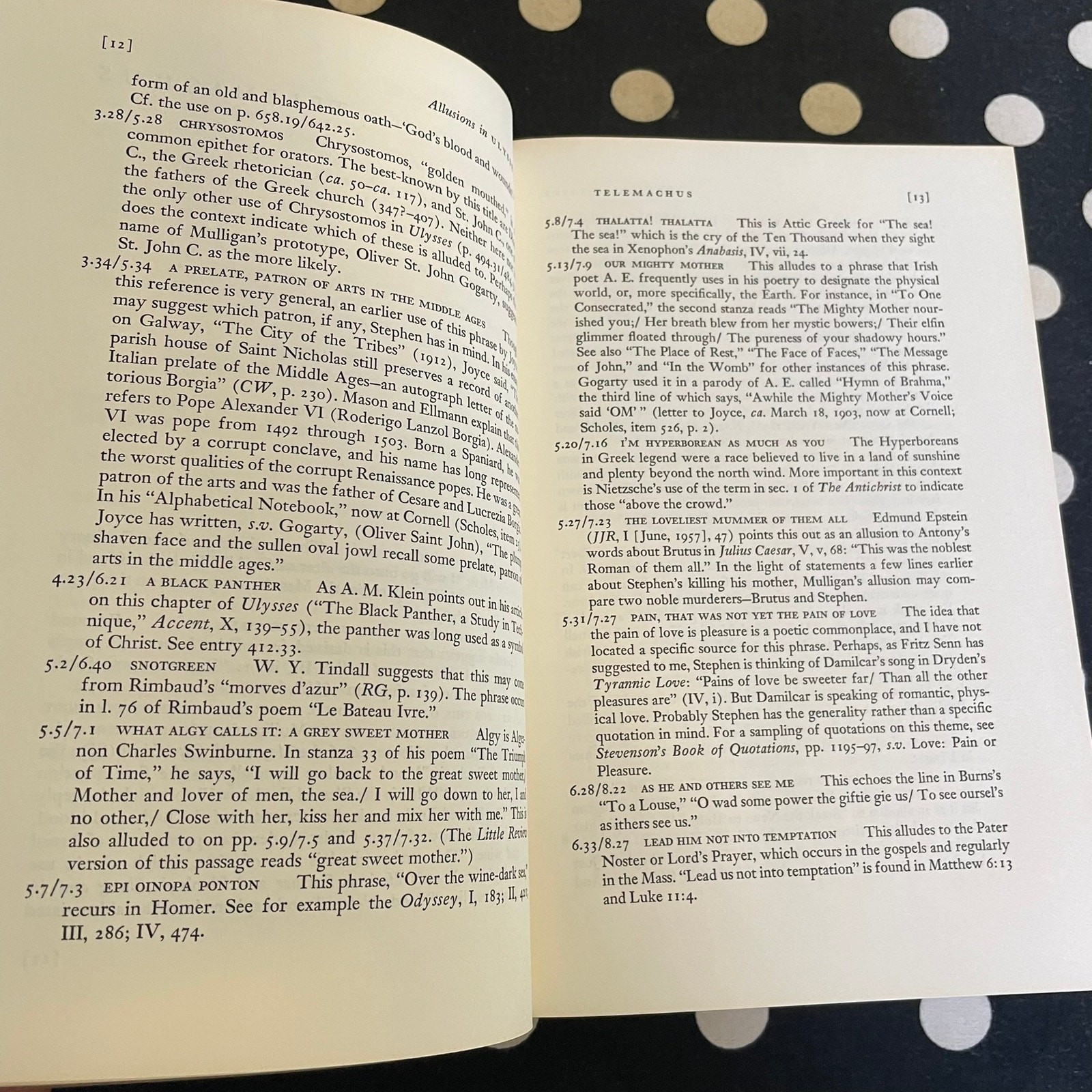 Allusions in Ulysses: An Annotated List by Weldon Thornton 1968 Hardcover 1st Ed