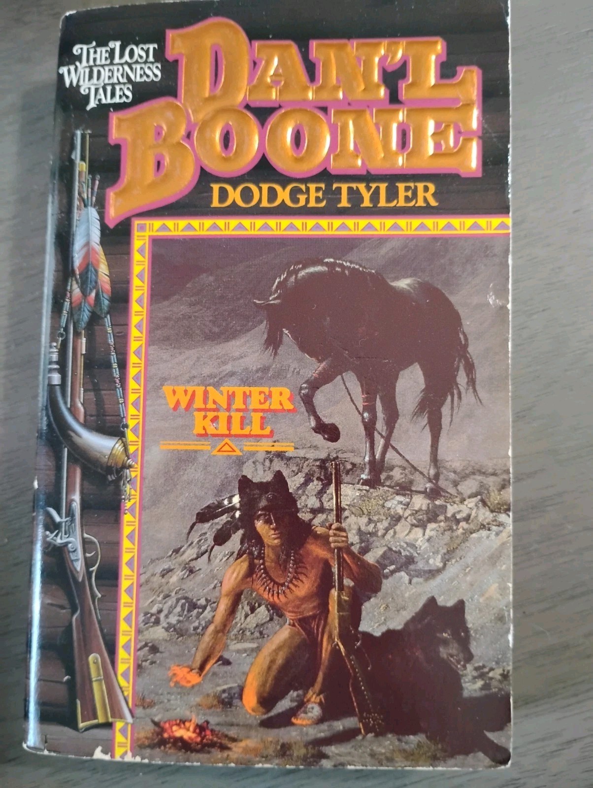 Dan’l Boone The Lost Wilderness Tales #2-5 Lot Dodge Tyler Leisure Westerns