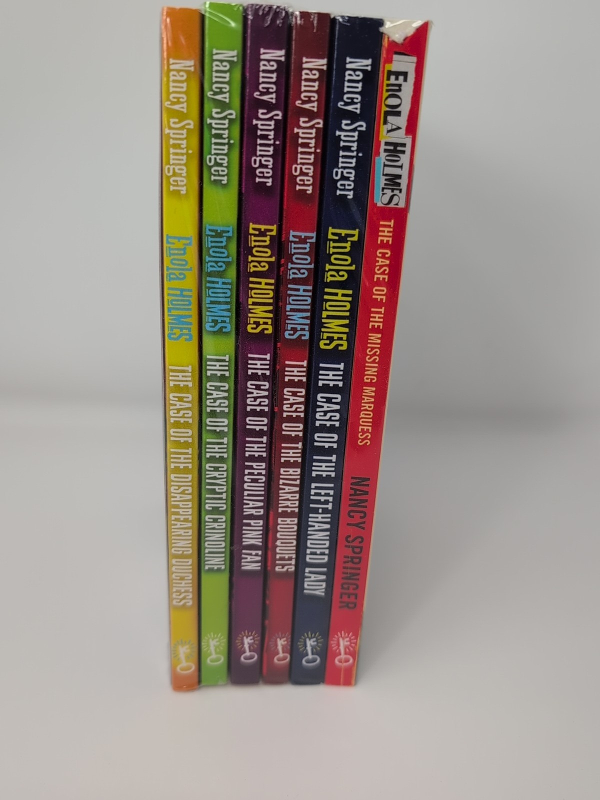 Enola Holmes Mystery Series 6 Books Collection Boxset Nancy Springer NEW Paprbck