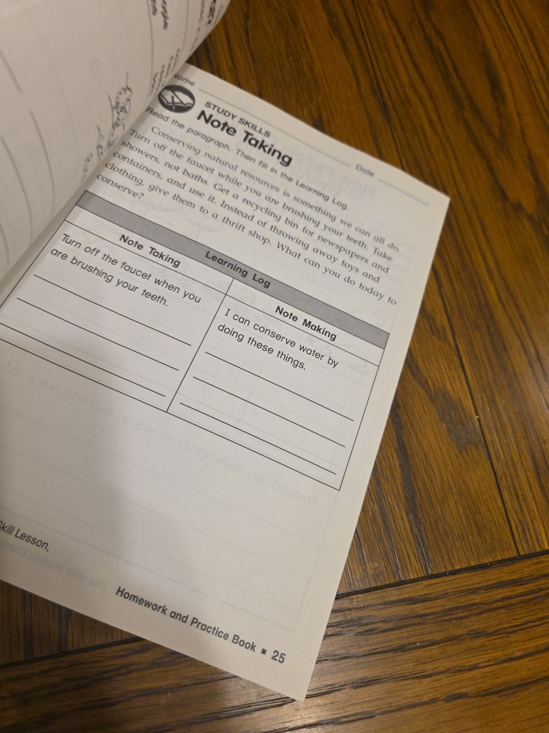 Harcourt Social Studies People We Know Homework and Practice Book, Grade 2 by H,